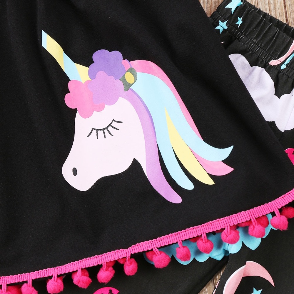 LAST TWO! 🦄Unicorn Top+ leggings 2pcs set - Picture 2 of 4